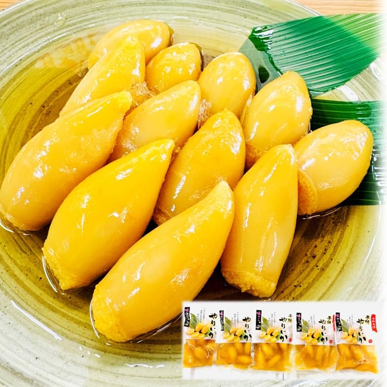 Amazon.co.jp: kakiya 子持ち ヤリイカ 500g (100g×5PC) ＋柚子唐辛子
