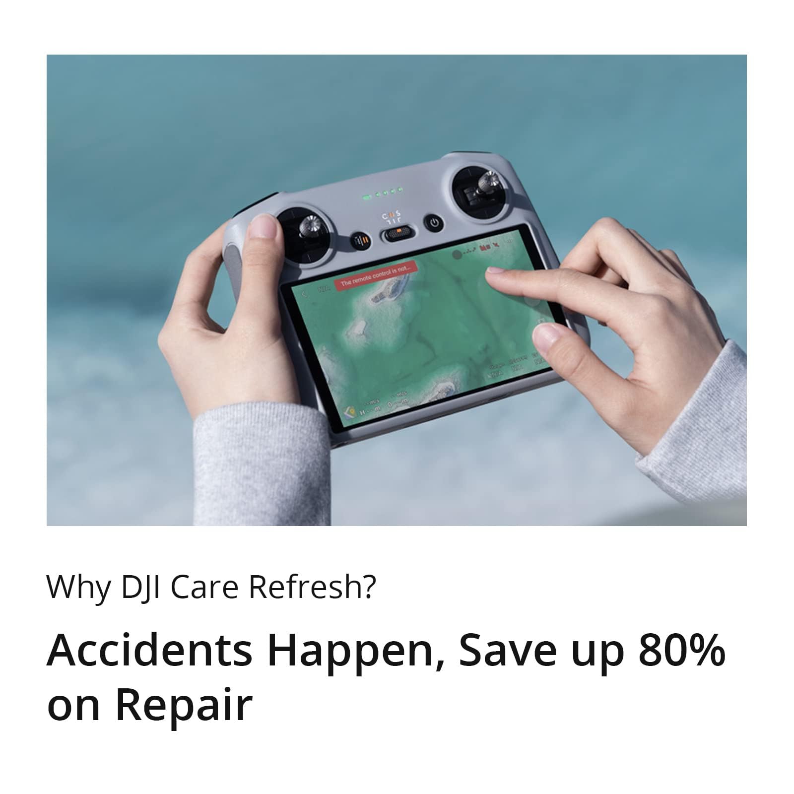 Carte DJI Care Refresh 1 An UE - Assurance Drone 2 Remplacements + Couverture Flyaway | Assistance DJI
