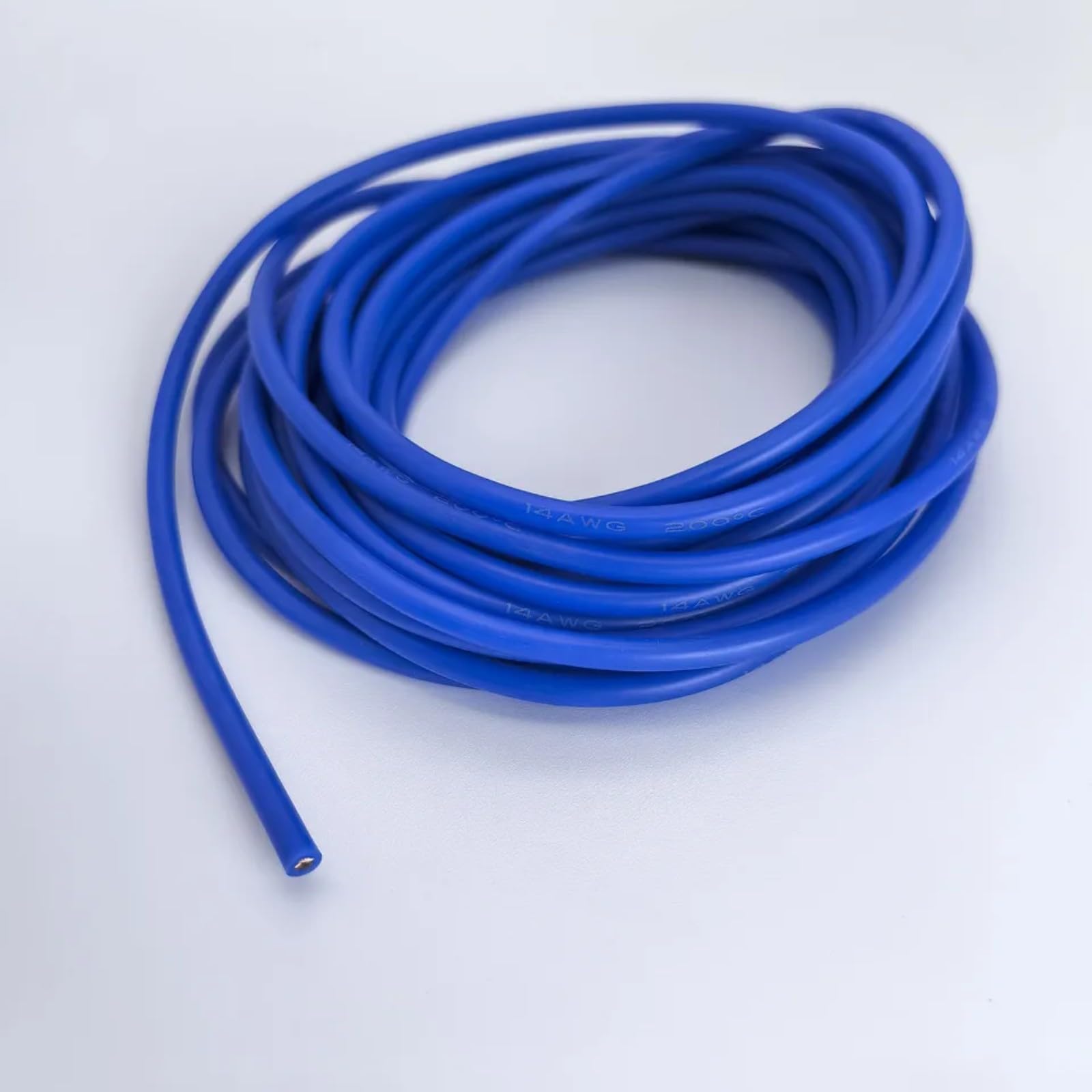 Cable eléctrico 14/16/18/20/22/24/26/28/30 AWG 5m/16,5ft(Gray; 5m; 26 AWG)
