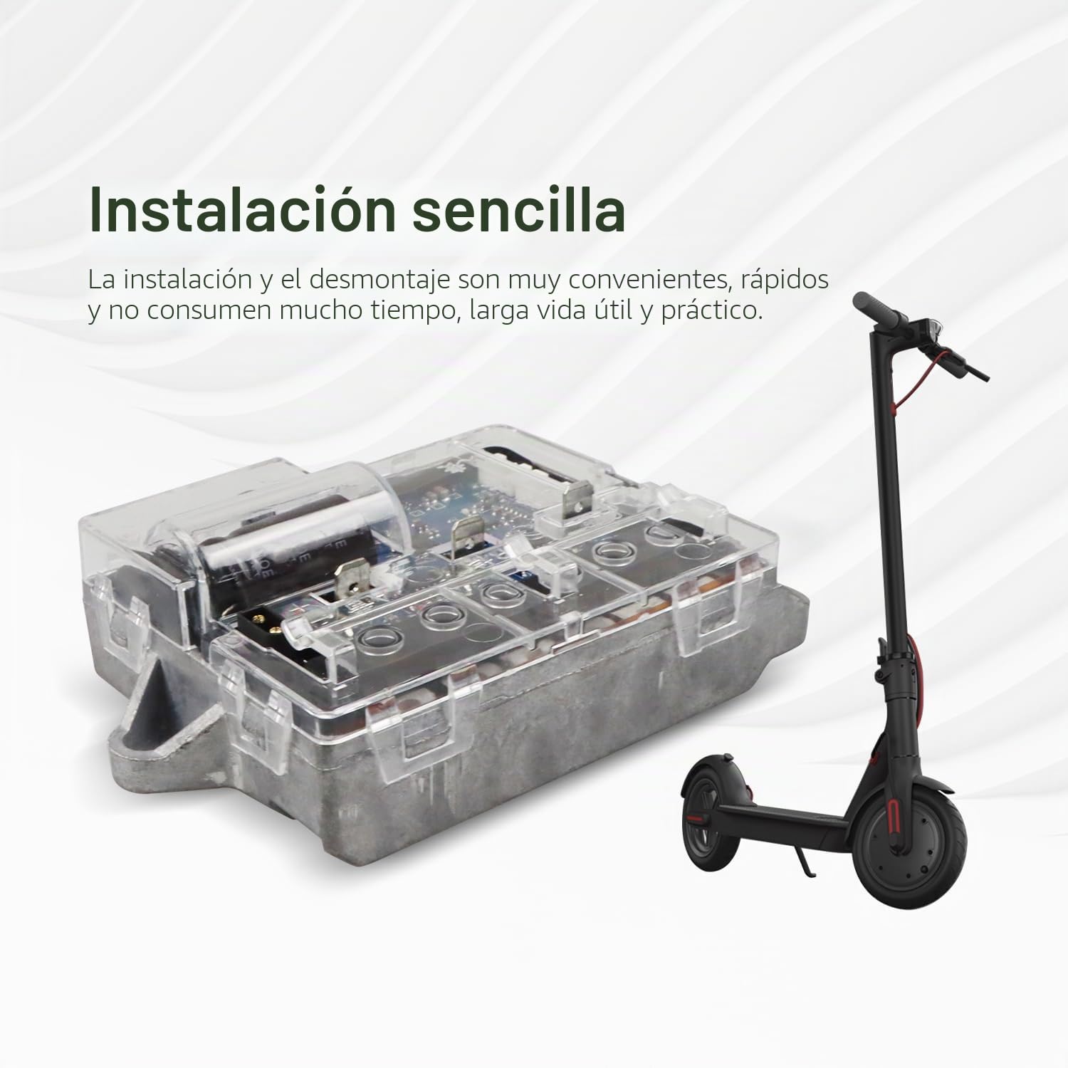 Controlador de Scooter Tablero Principal Versión Mejorada Unidad de Control Central 2.4-3.0 Compatible para Scooter eléctrico Xiaomi 1S M365Pro Pro2
