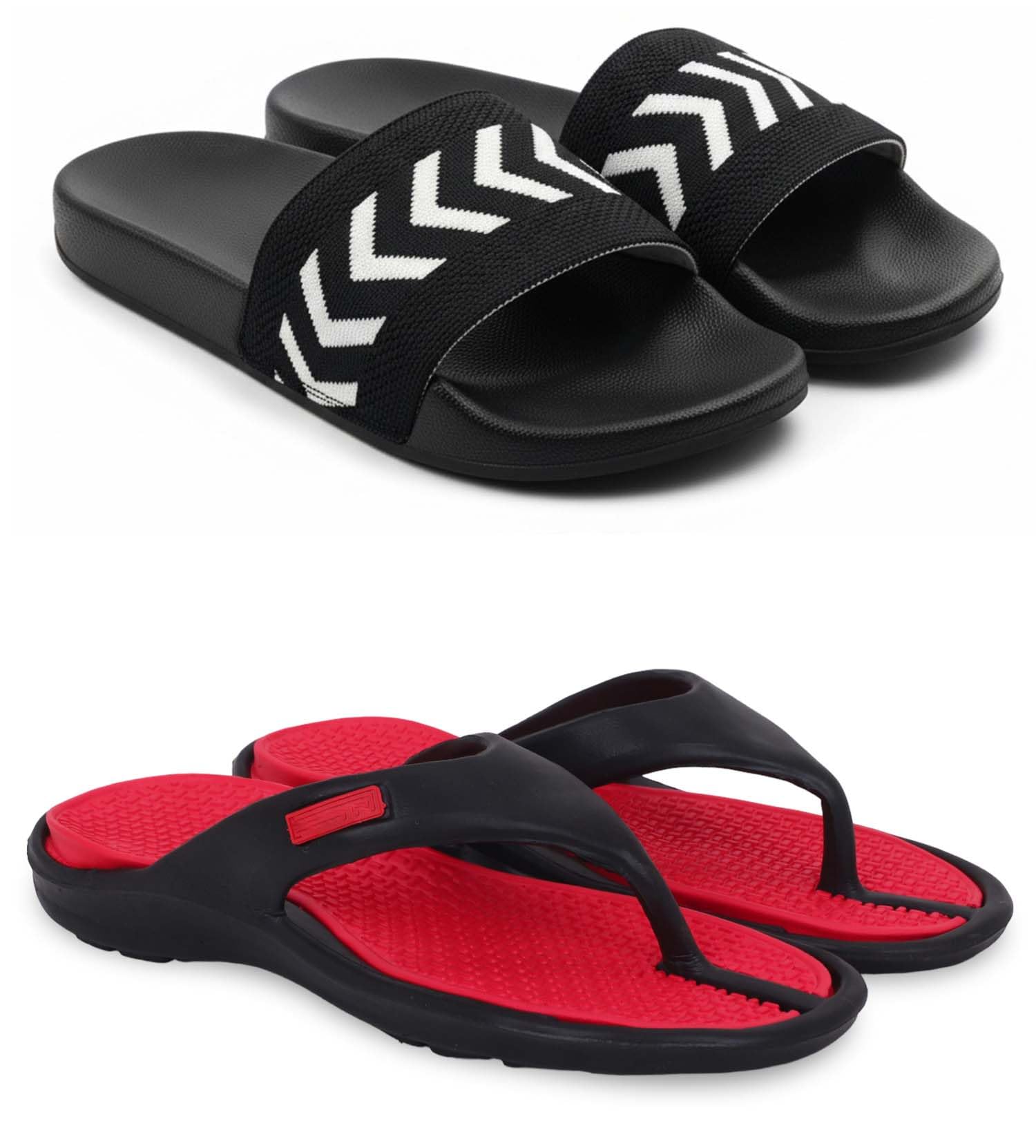 pampy angel Slipper/Flip Flops/Slides/Clogs/Sandals for Men, Comfortable & Light Weight| Stylish & Anti-Skid | Casual Waterproof & Everyday Flip Flops for Men & Boys Combo Pack of 2-picture-40