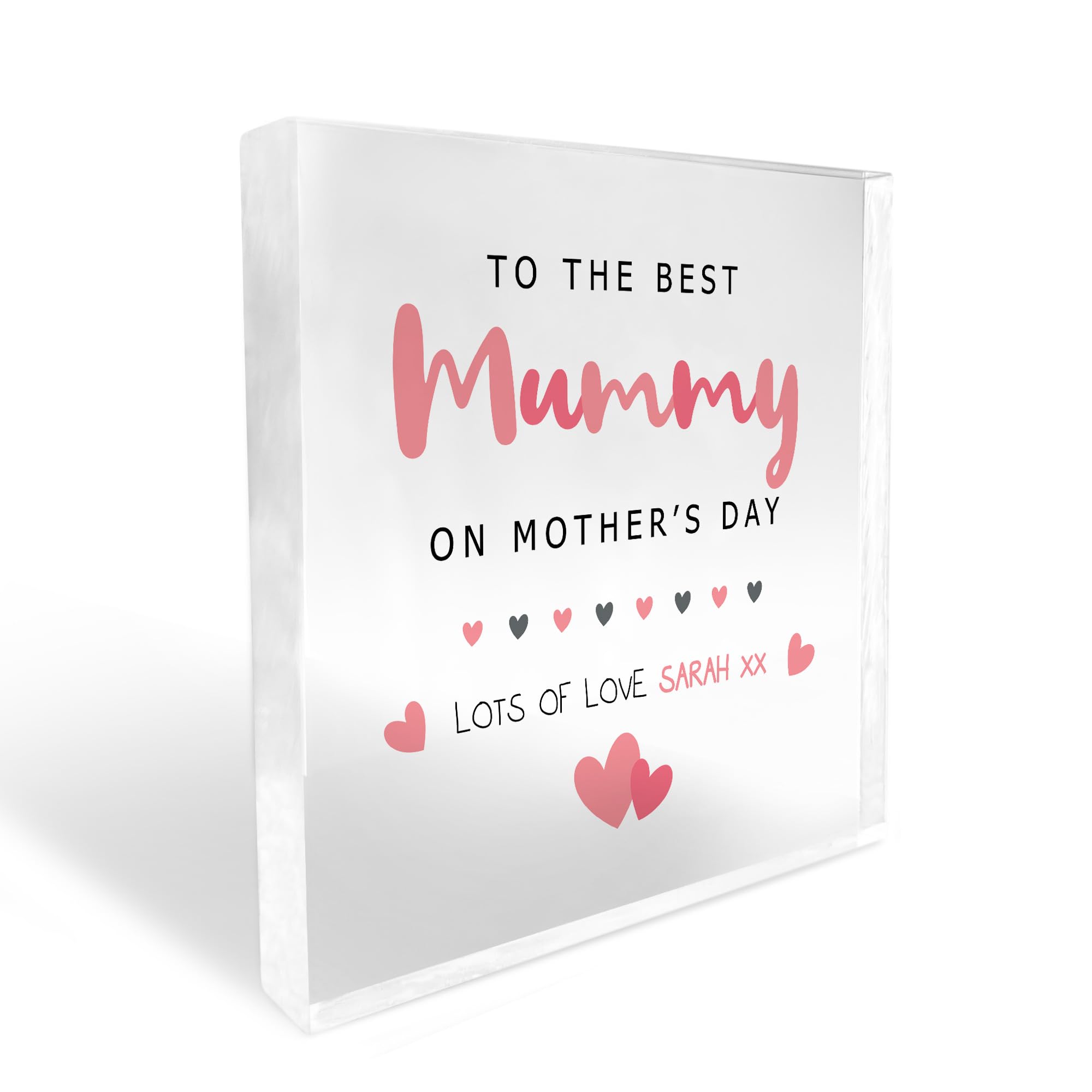 Red Ocean Mothers Day Gift For Mummy Mum Mam Mom, Personalised Gift For Mothers Day, Thank You Gift For Mum Mummy, Mother Daughter Gifts, Gift For Her, Keepsake Gift