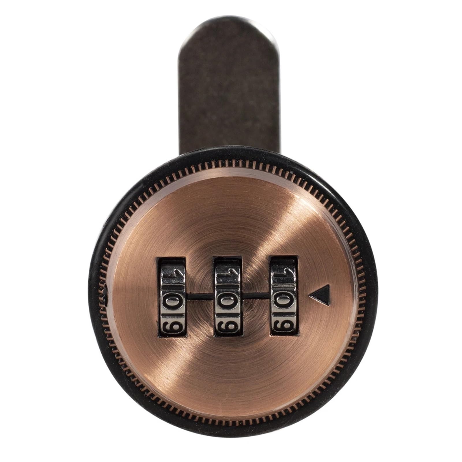 Lucchetto con codice password Serrature a camma con combinazione Cassetto dell'armadio Armadietto della cassetta della posta Protezione del codice di accesso a 3 cifre(Copper 30mm Cylinder)