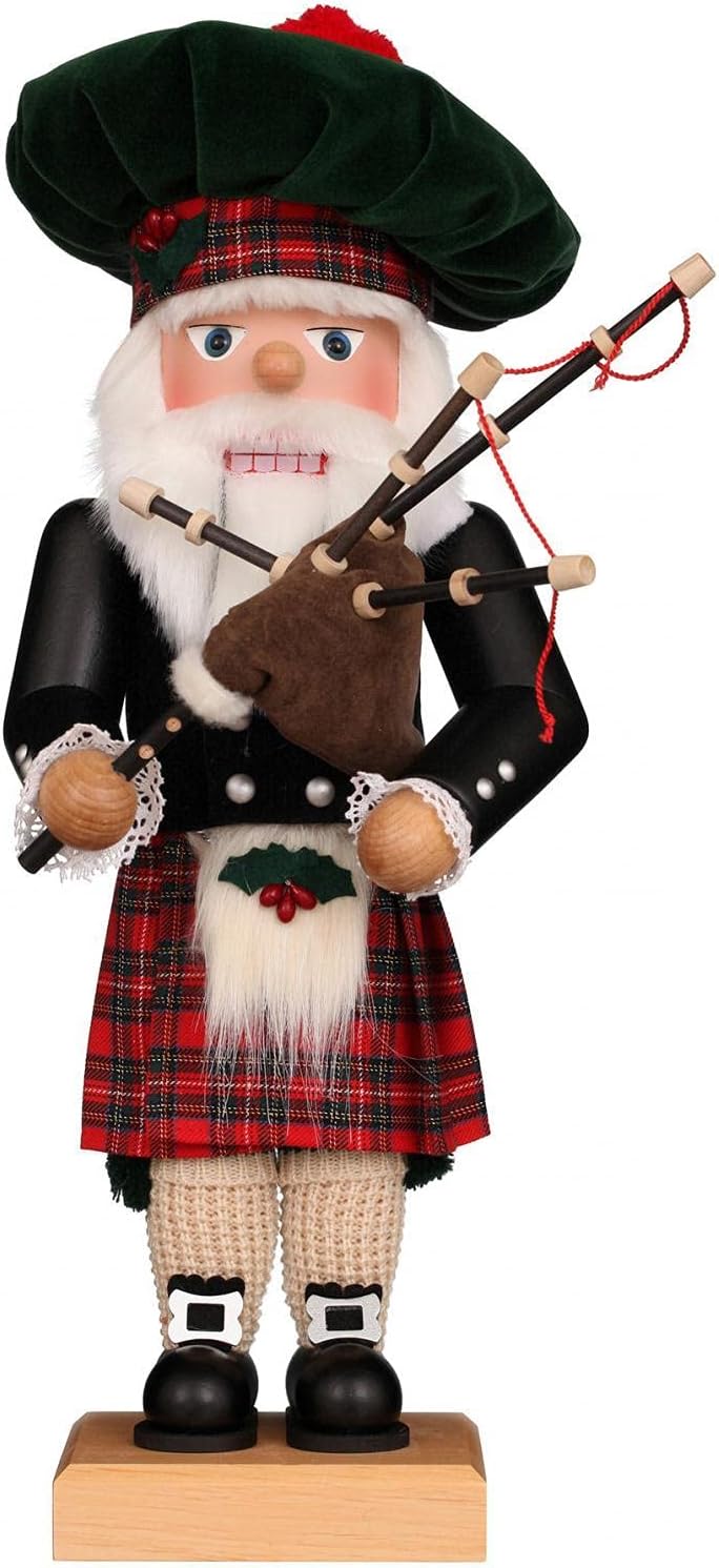 German Christmas Nutcracker Mc Nic - 47,5 cm / 19 inches - Authentic German Erzgebirge Nutcrackers - Christian Ulbricht