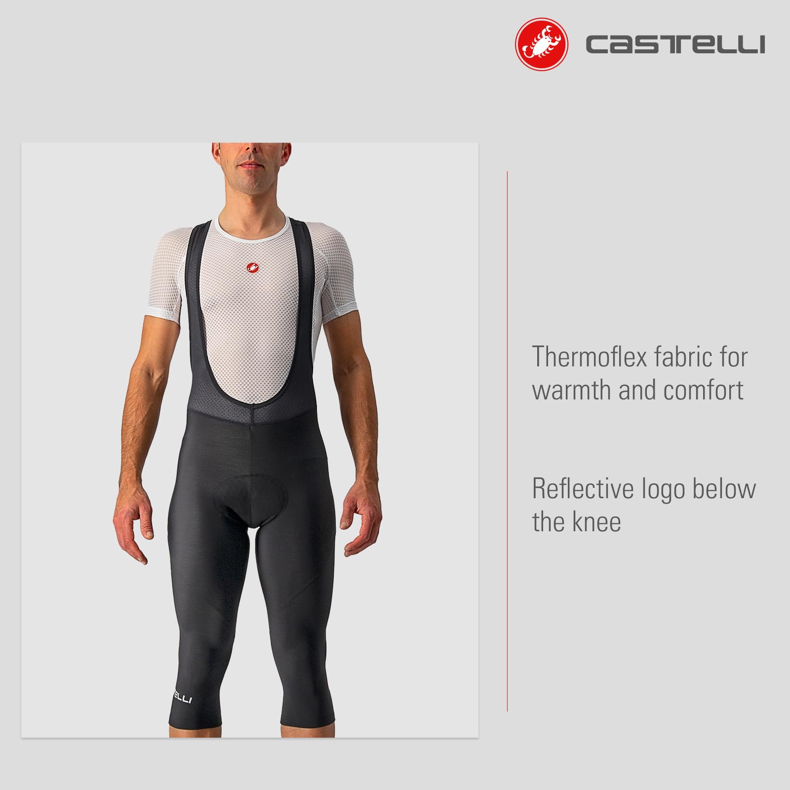 Castelli Entrata TH Bibknick - Short Cycling Dungarees Hombre