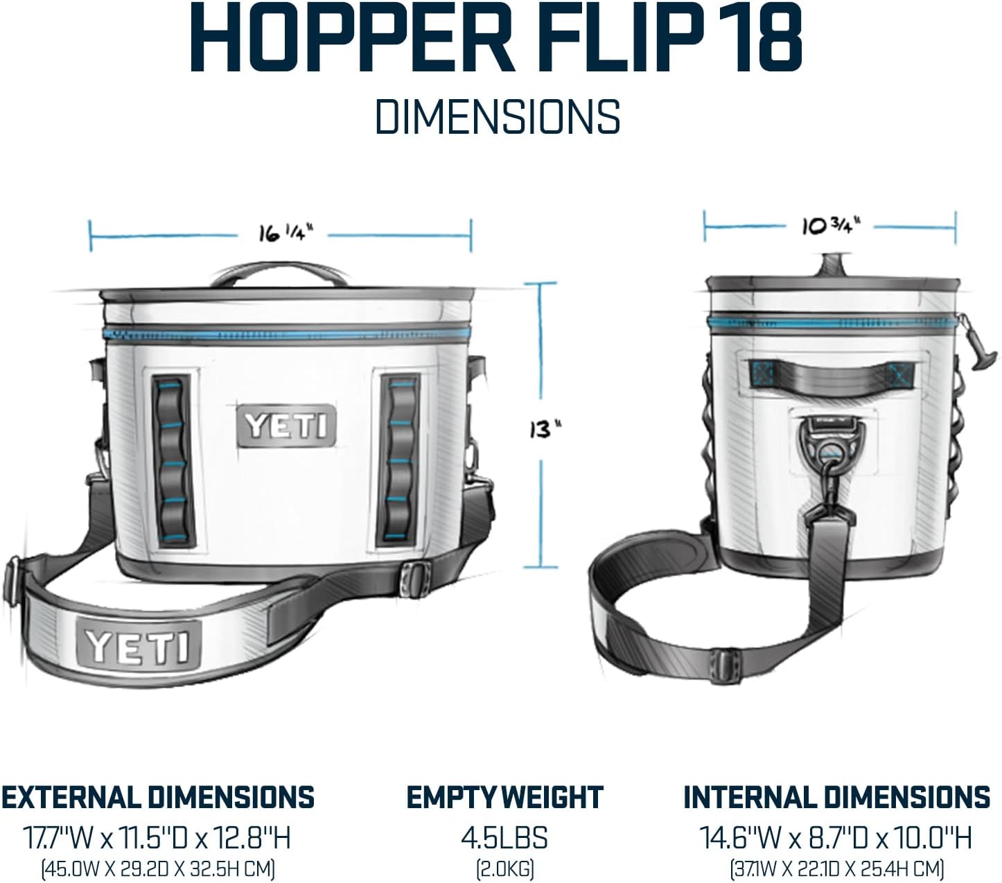 YETI Hopper Flip 18 Portable Soft Cooler
