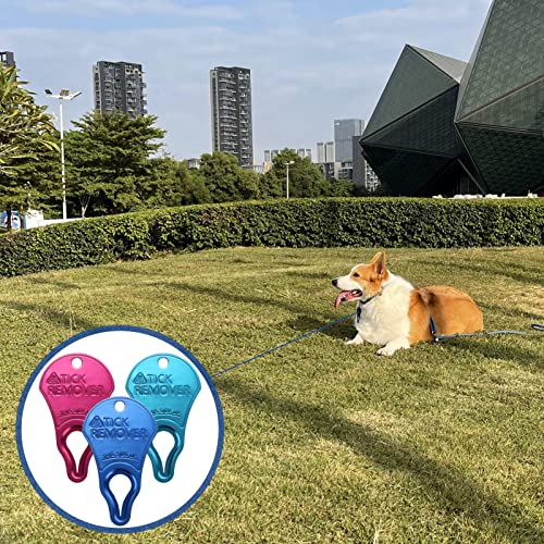 JOTOVO Zeckenentferner-Werkzeug, tragbar, Zeckenentfernung für Haustier und Menschen, sicher und zuverlässig, schmerzfrei, unverzichtbare Werkzeuge für Outdoor-Aktivitäten