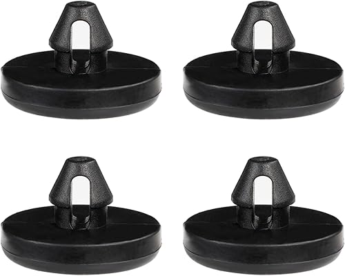 Dickno 4 tapones para interruptor de freno, tapón de goma para pedal de embrague automotriz, almohadilla para interruptor de luz de freno de