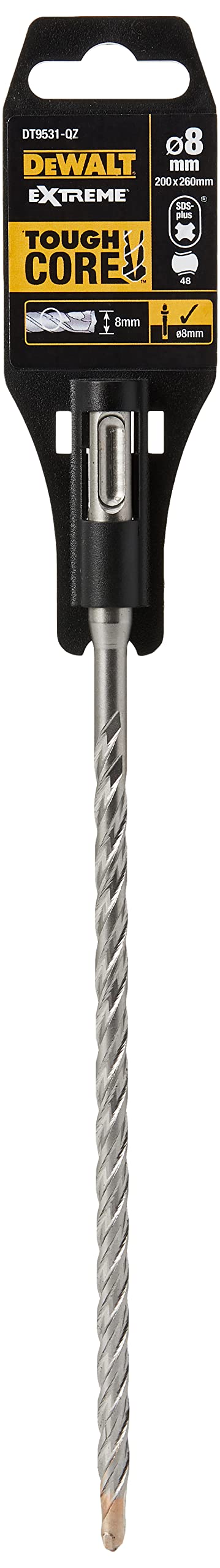 DeWalt DT9531-QZ - Broca SDS-Plus Extreme 2, 8 x 260 mm