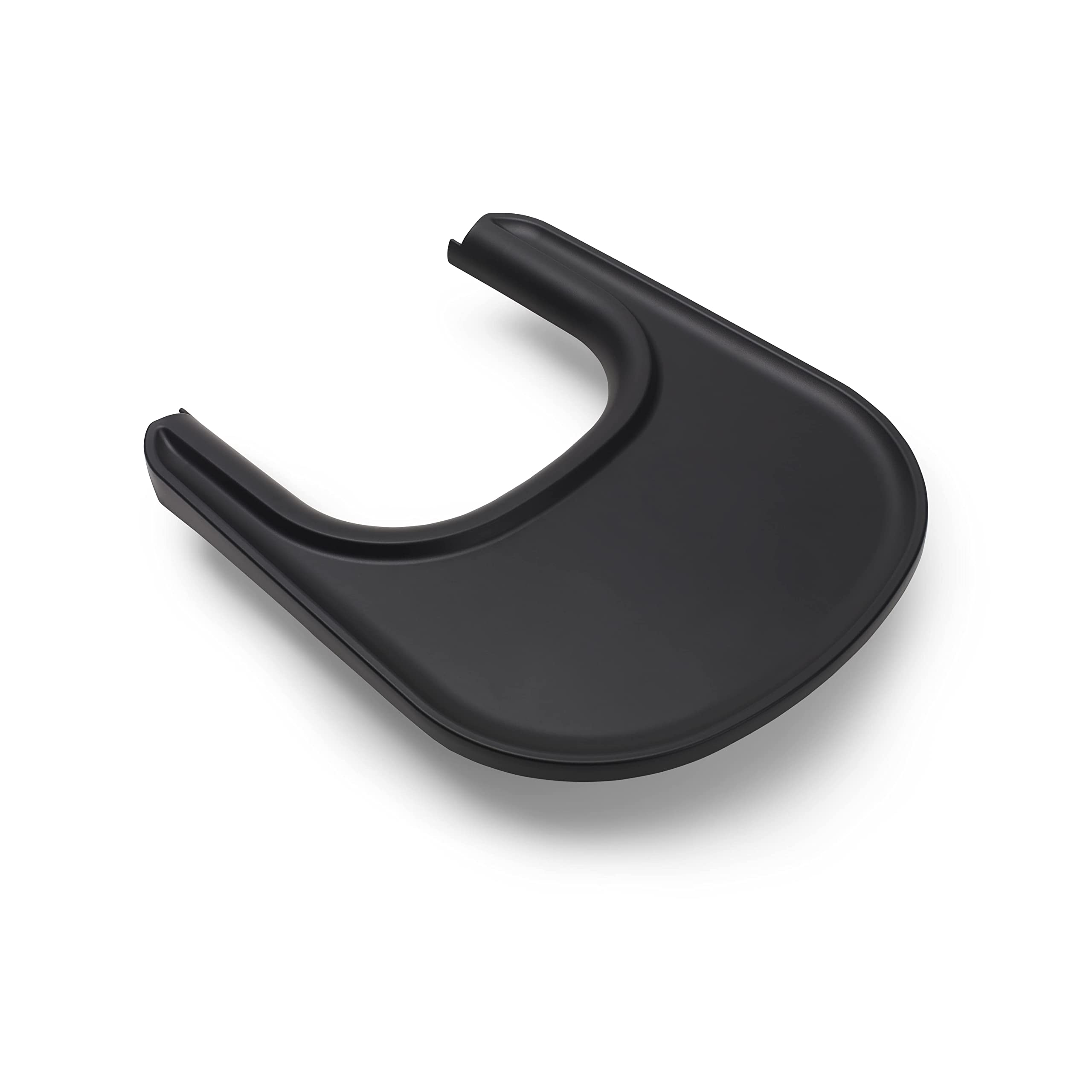 Bugaboo Giraffe Tray for The Bugaboo Giraffe High Chair Baby Set, Easy to Clean and Hygienic, Dishwasher Proof, Snaps On and Off with 1 Click, Made from Certified bio Based Plastics, Black