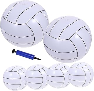 BESPORTBLE 1 Set Inflatable Beach Ball Volleyball Ball Beach Balls Toy Pool Volleyball for Swimming Pool Ball for Teens Beach Playing Ball Outdoor Ball Games Decorate Sports Ball PVC