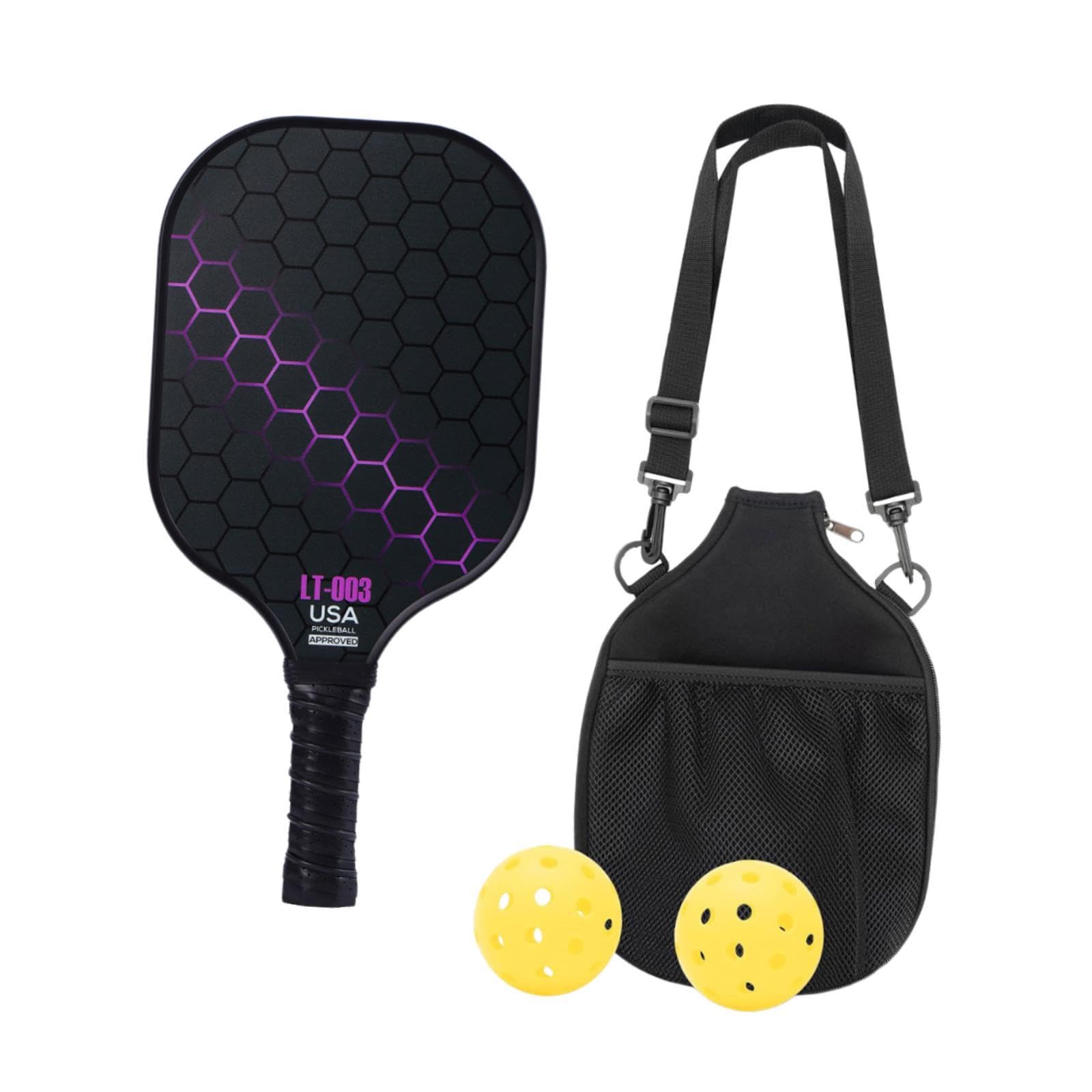 Pickleball Paddle Set Pickleball Racket for Birthday Gift Living Room Indoor Purple|Sporting Goods|Tennis & Racquet Sports|Tennis|Racquets-image-47