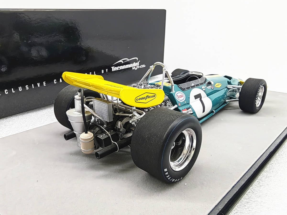Amazon.co.jp: Tecnomodel 1/18 Brabham BT33 1970#7 : おもちゃ