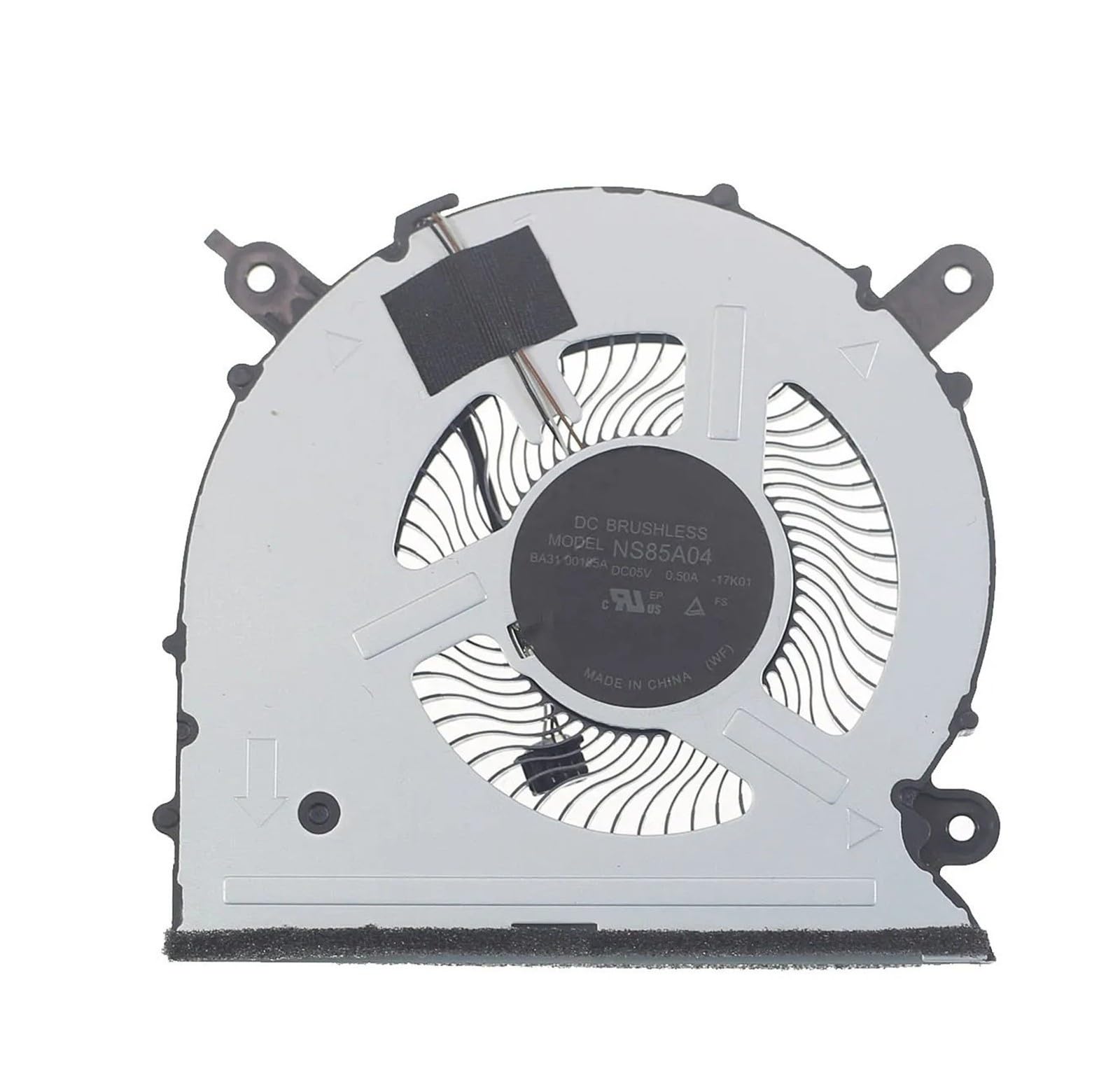 Ventola di raffreddamento NS85A04 DC05V 0,50 A -17K01