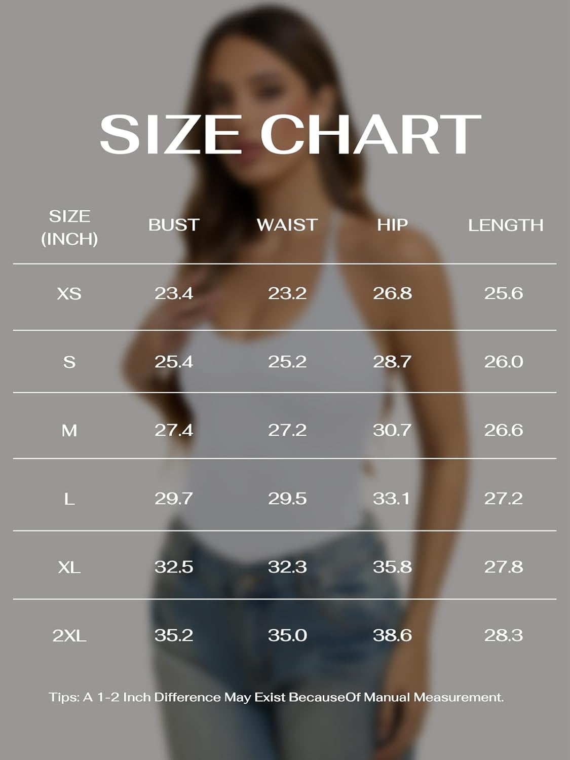 REORIA Bodysuits for Women Sexy Halter Tie Back Deep U Neck Bodysuit Backless Cami Tank Top - Image 7