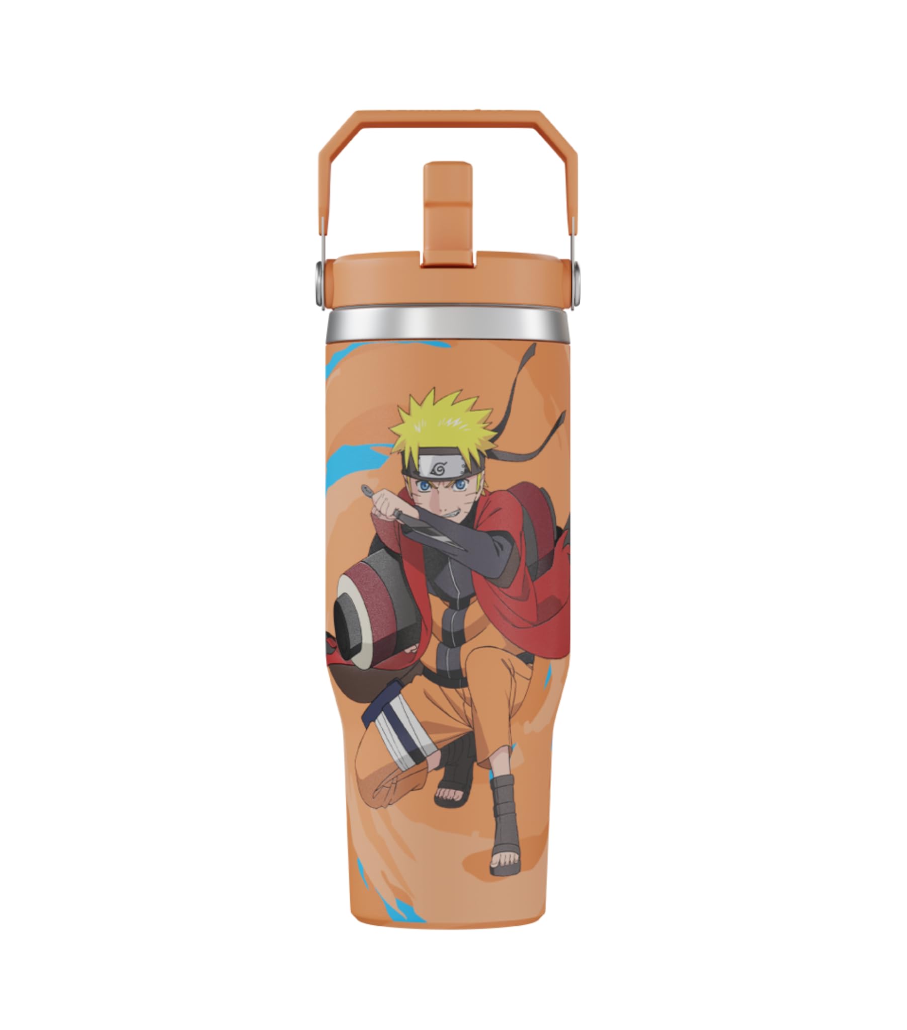 Team Liquid Naruto Anime Tumbler with Lid, 30 Oz, Stainless Steel