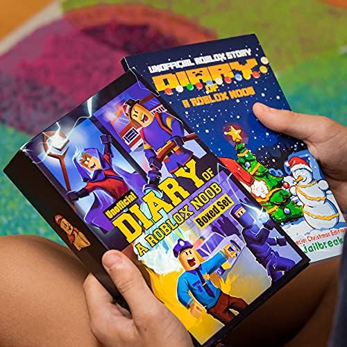 Robloxia Kid Diary of a Roblox Noob: Boxed Set 1 - 5 Video Game Adventure Stories for Young Kids, Gaming Fans