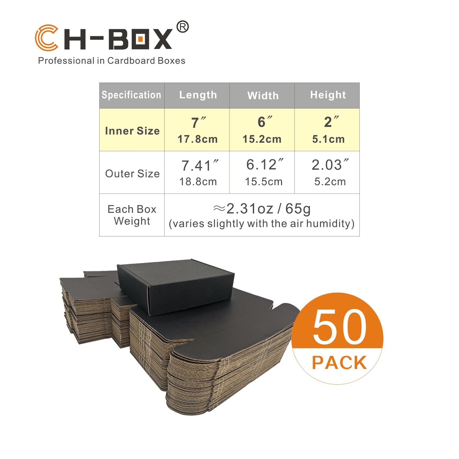 Cartoni Da Imballaggio Per Spedizioni 50 Scatole Per Spedizioni In Cartone Ondulato Bianco 10x5x2 Pollici - Imballaggio Professionale, Neutro Sacco Da Boxe Acqua - Foto 5