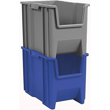 Many 角ストッカー Amazon.com: Akro-Mils 13014 Stak-N-Store Heavy Duty