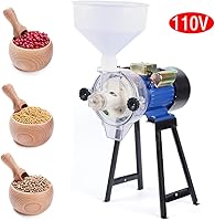 Vista 7 de Molinillos eléctricos de especias, molinillo eléctrico para cereales de alta resistencia, grano de maíz, café, alimentación de trigo, máquina