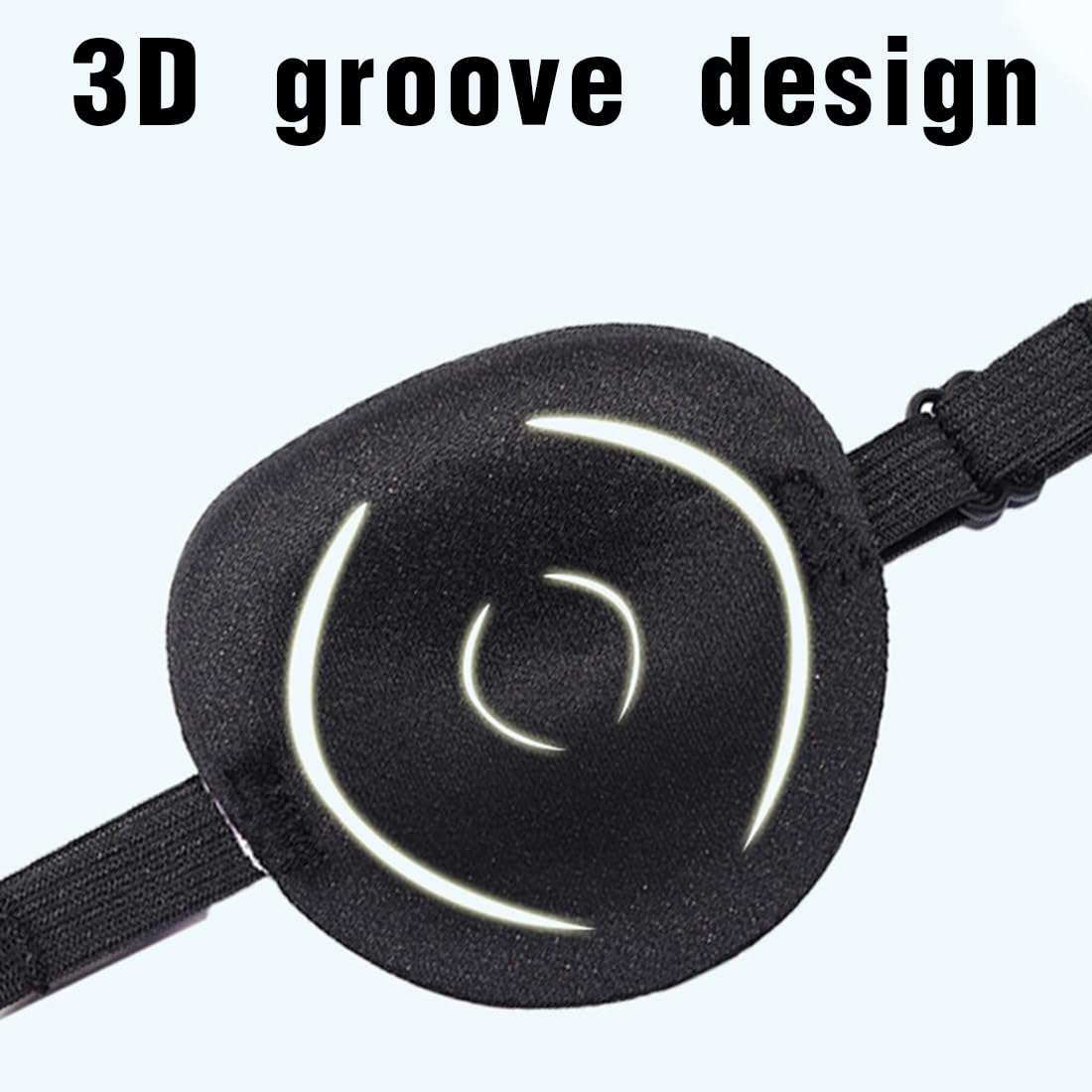 2 Pièces Cache Oeil pour Lunettes, Réglables Cache Oeil Gauche pour l 2 Pièces Cache Oeil pour Lunettes, Réglables Cache Oeil Gauche pour l