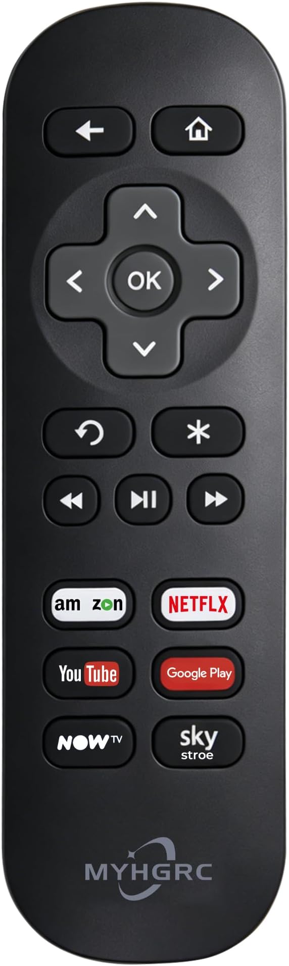 Replacement Now TV Remote Control Compatible with all NOW TV BOX 1 2 3 4 HD LT XS XD Ultra and Express/+, Premiere/+