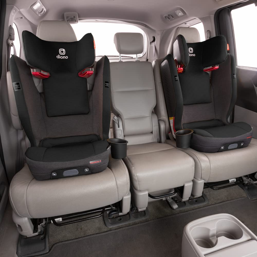 Diono Monterey 5iST FixSafe Rigid Latch High Back Booster Car Seat with