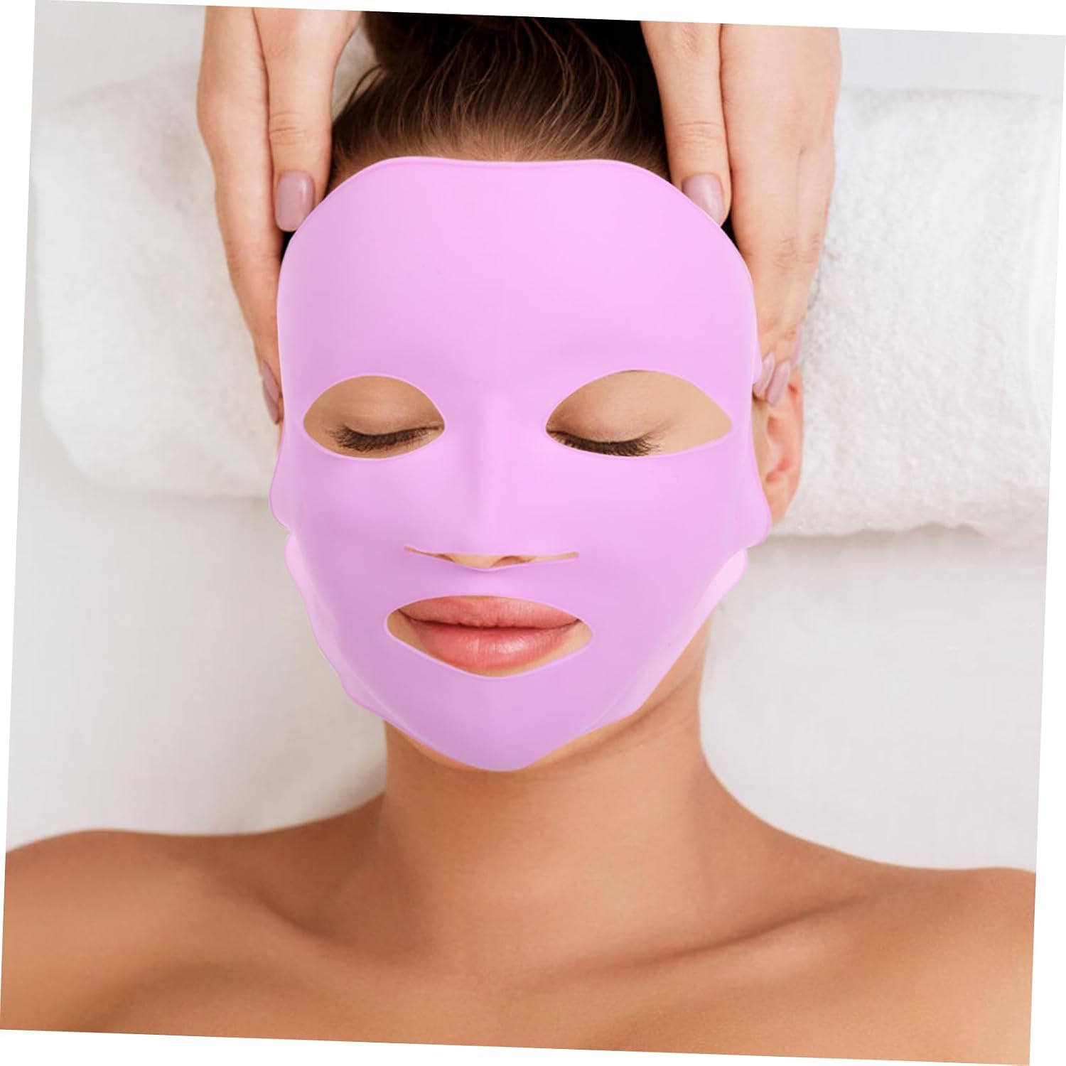 Reusable Silicone Face Mask Covers with Ear Hooks, 3d Design, 3pcs