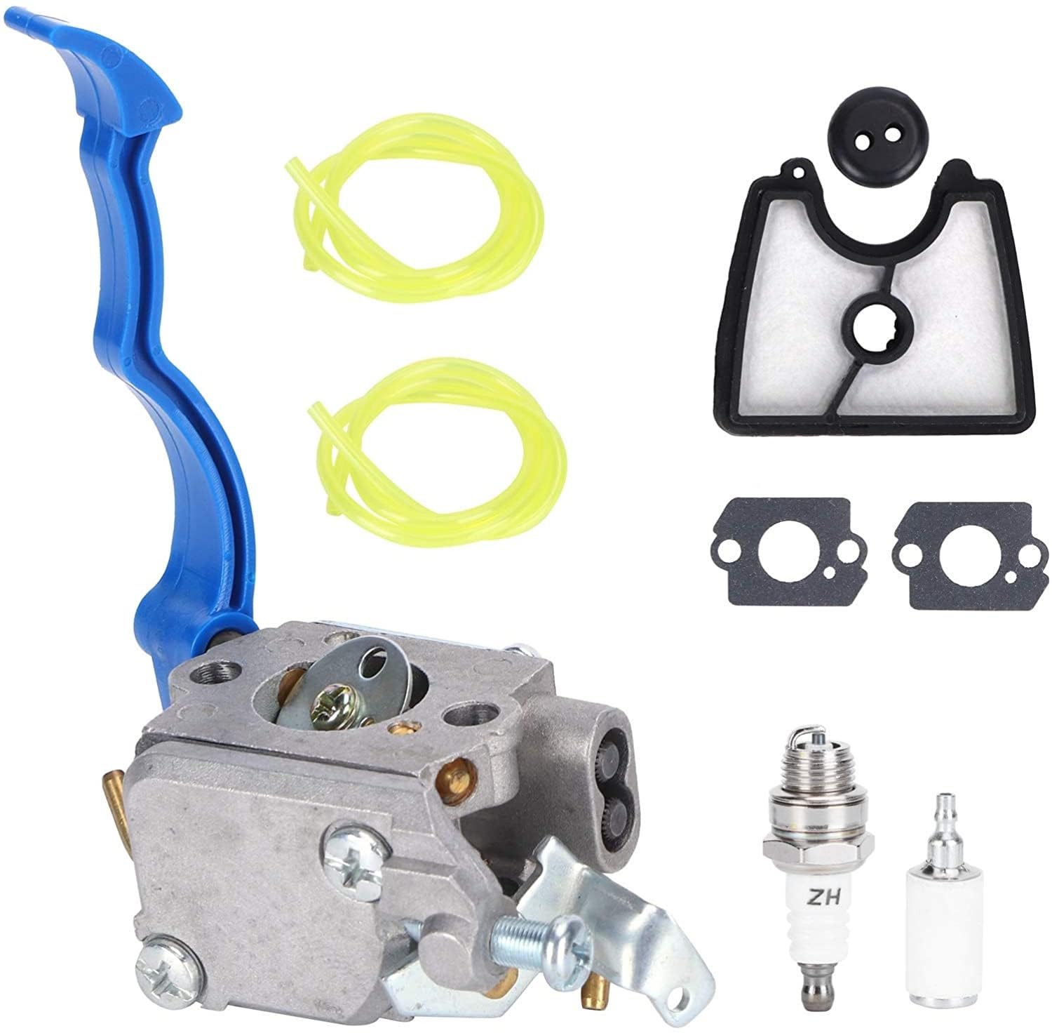 Carburateur De Remplacement Pour Souffleur Husqvarna/Poulan 125B 125BX 125BVX - Compatible ZAMA C1Q-W37, Référence 545102601