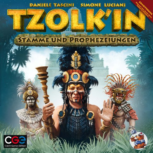 Preisvergleich Produktbild Asmodee CZ032 - Tzolk'in, Maya-Kalender: Stämme und Prophezeiungen - Erweiterung, Strategiespiel