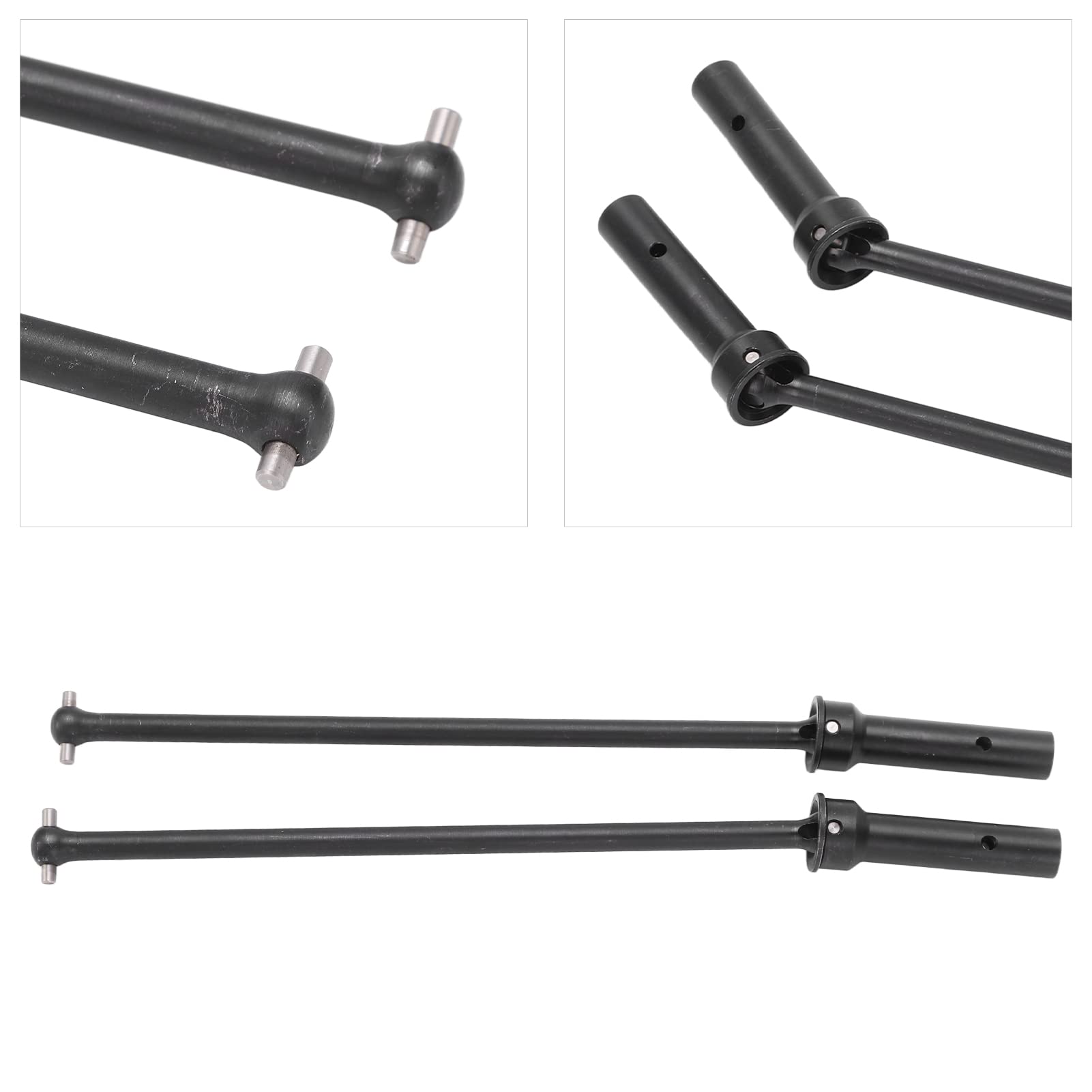 DYTWXG Albero RC in Metallo, Albero di Trasmissione CVD Stabile antideformazione Resistente per impieghi gravosi per Auto 1/5 RC