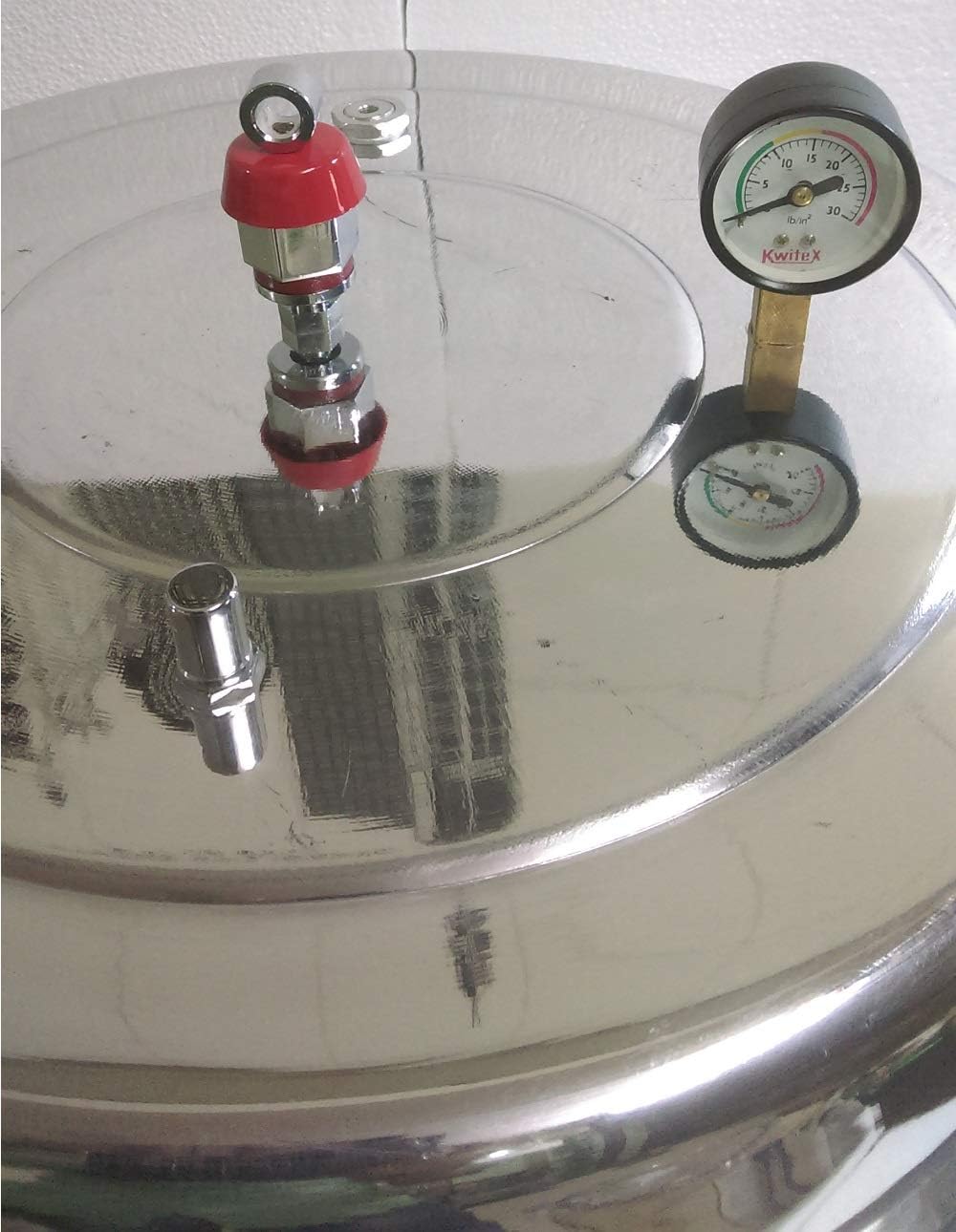 BIG LARGE JUMBO ALUMINUM COMMERCIAL PRESSURE COOKER 83 LITER (87 Quart) STEAMER