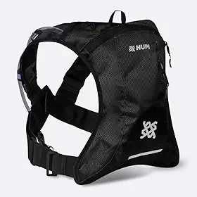 Mochila de Hidratação Hupi Huwe Evo Preto com Refil, Cor: Preto, Tamanho: Unico