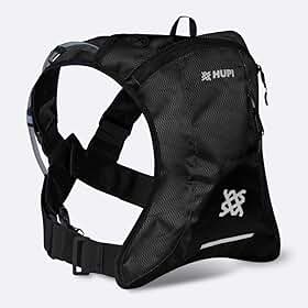 Mochila de Hidratação Hupi Huwe Evo Preto com Refil, Cor: Preto, Tamanho: Unico