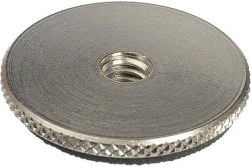 Miniatura 5 de Manfrotto Adaptador de montaje, rosca hembra de 14" x20 a adaptador de rosca macho de 38" con brida moleteada. (#3367)