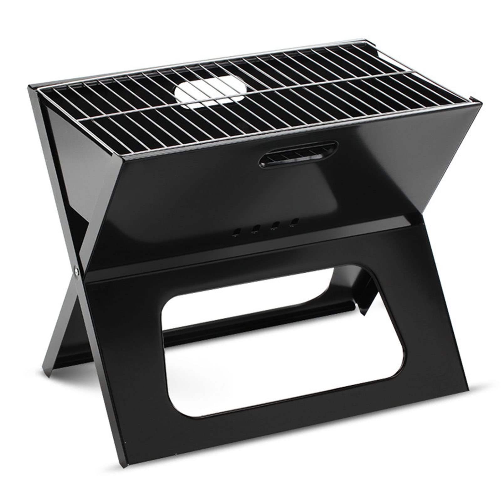 Barbecue à charbon portable pliable JATIBOSH pour camping et extérieur