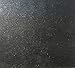 Black Ultra Glitter Permanent Adhesive Vinyl Sheets (5 Pack) 12" x 10" for Cricut Expression Explore Silhouette Cameo Make Adhesive Backed Vinyl Decals Signs