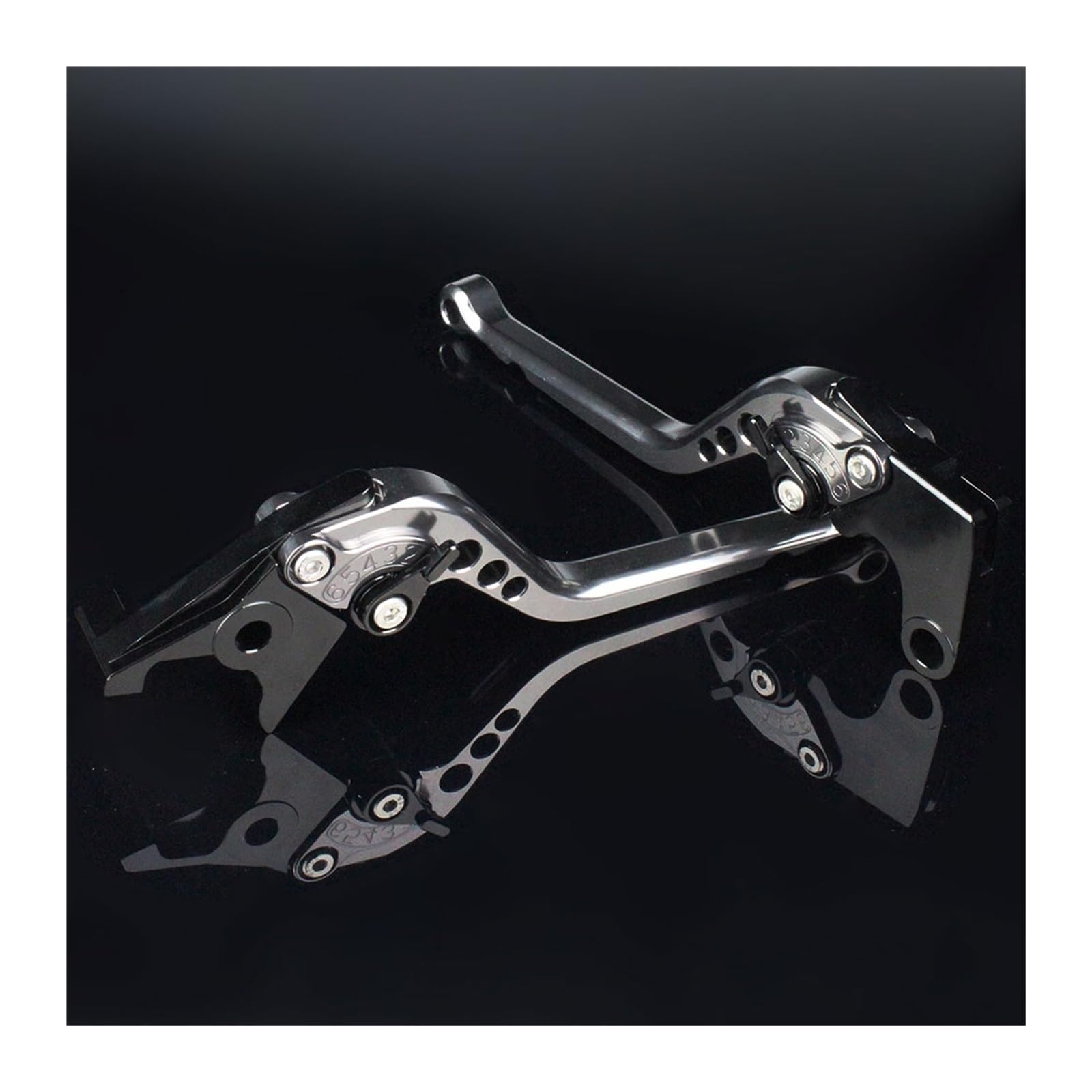 Levier de frein réglable pour Hunter 350 poignée d'embrayage moto grise 177mm