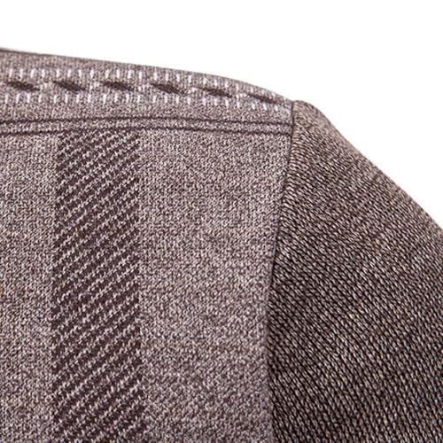 Plaid Cardigan Men Button Down Knit Sweater Slim Fit Cardigan Sweaters Lightweight Long Sleeve Sweaters with Pockets3