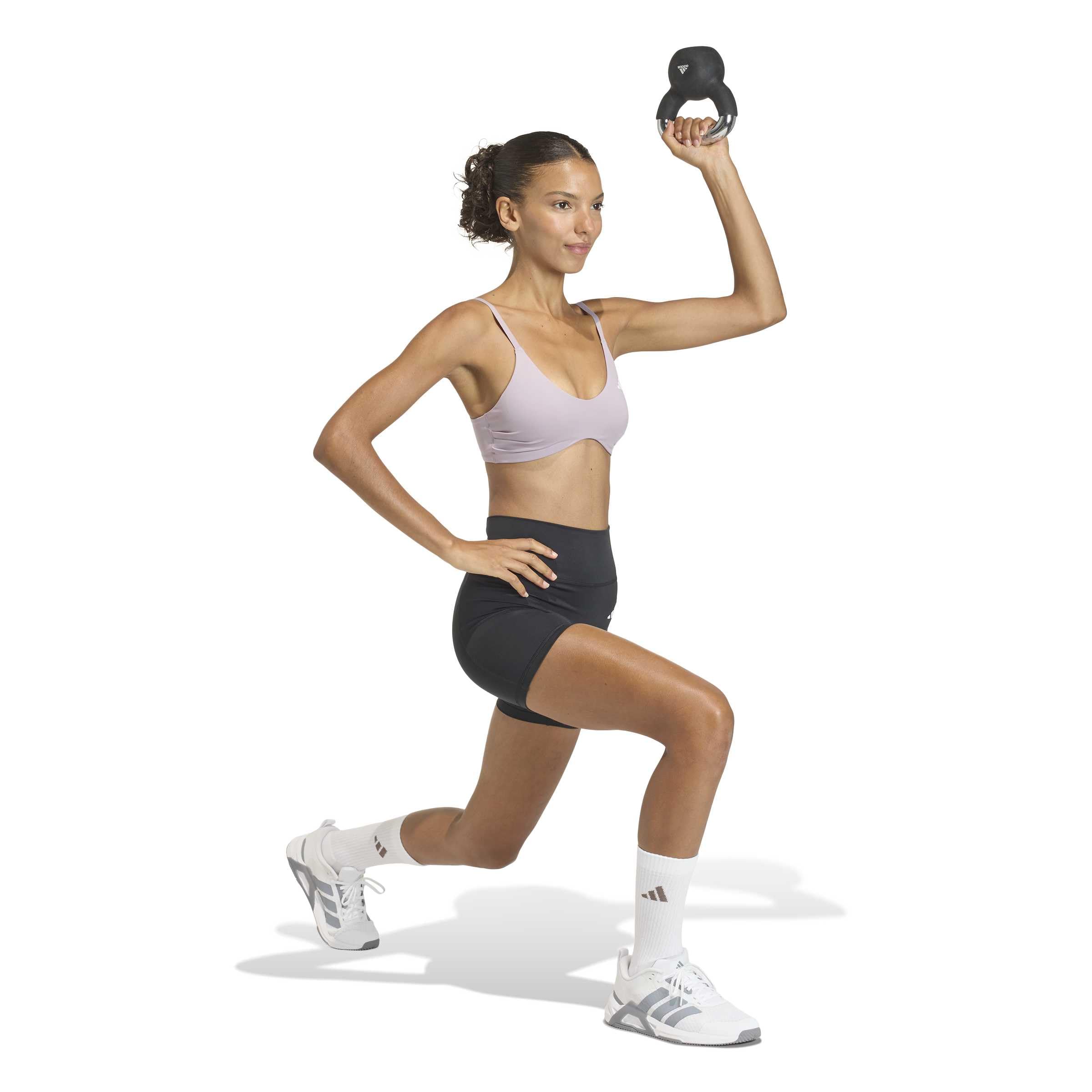 adidas Optime Essentials Workout Short Leggings - Rajstopy Kobiety