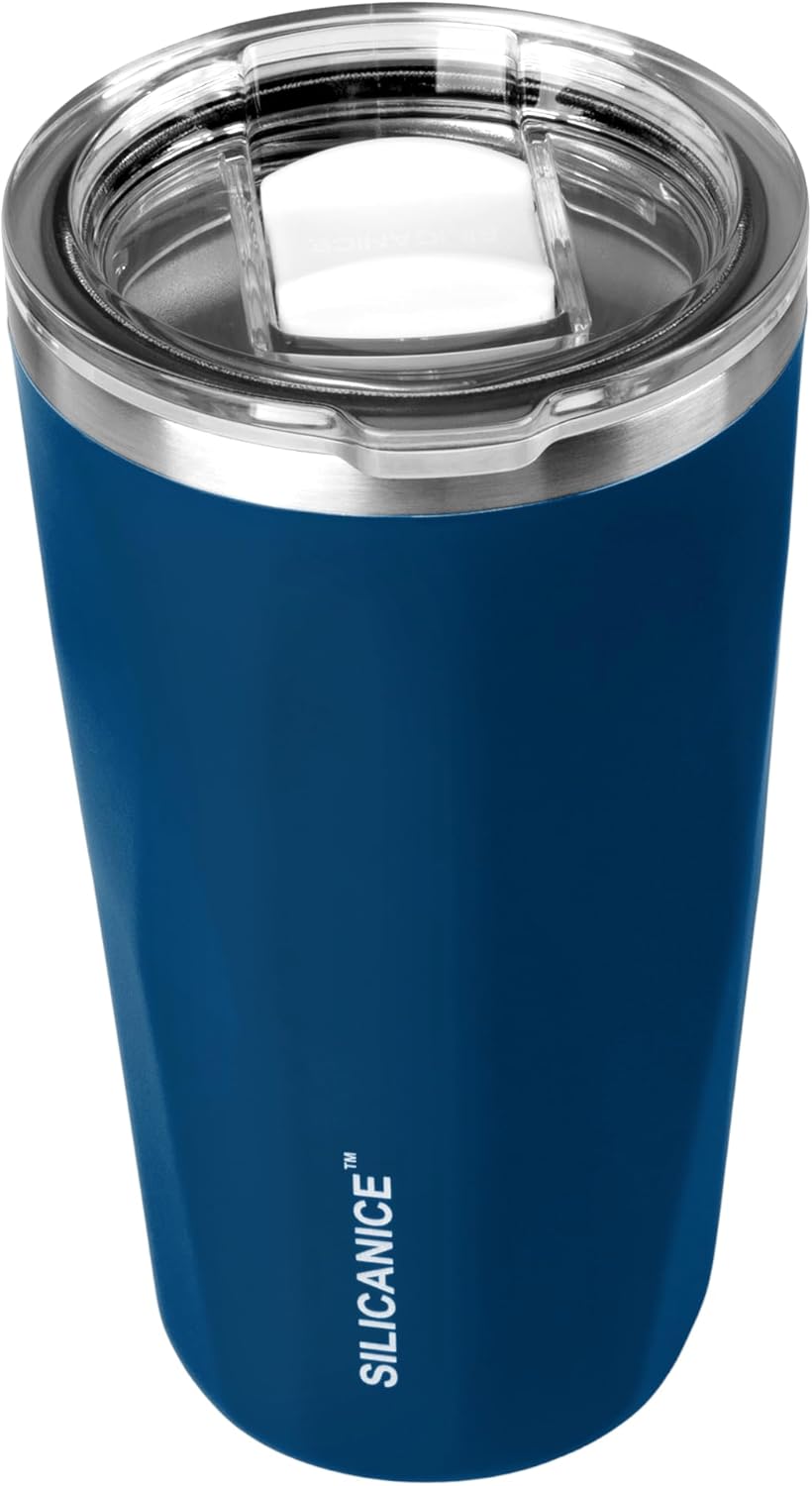 20oz Soft Touch Diamond Tumbler - Double Wall Vacuum Insulated Stainless Steel Coffee Cup | Leak-Resistant Detachable Lid, Cup Holder Friendly, BPA Free Dishwasher Safe, Thoughtful Gift for Women