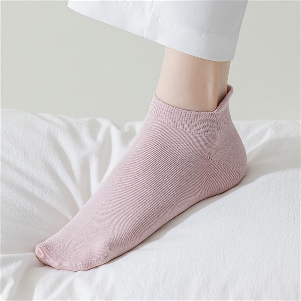 Ear Lifting Ankle Protection Short Tube Socks Are Versatile Without Bone Stitching