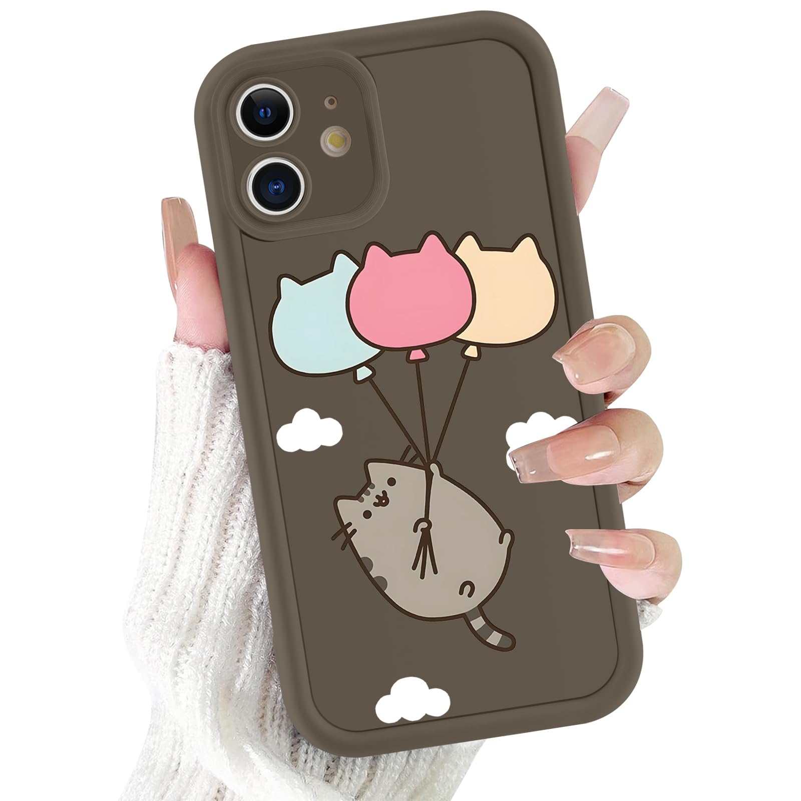 Custodia OnePlus 11 5G TPU Trasparente Con Gatto – TAUYN – Morbida Antiurto E Antigraffio – Design Unico - 4