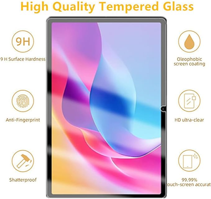 Protector de Pantalla de Vidrio Templado para TCL Tab 10 Gen4 10.1" (2 Unidades) miniatura 4