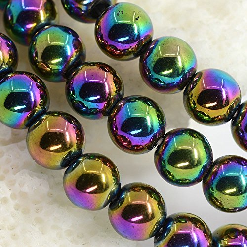 Justinstones Gem Semi Precious Gemstone 6mm Round Beads Stretch Bracelet 6.5 Inch Unisex2