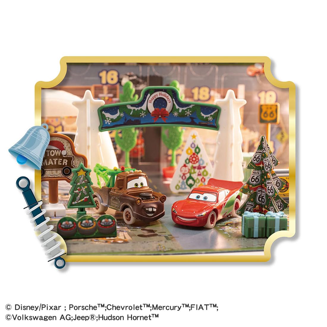 ディズニー2026年　クリスマス　トミカ　8台 Amazon.co.jp: タカラトミー(TAKARA TOMY) ディズニー カーズ トミカ