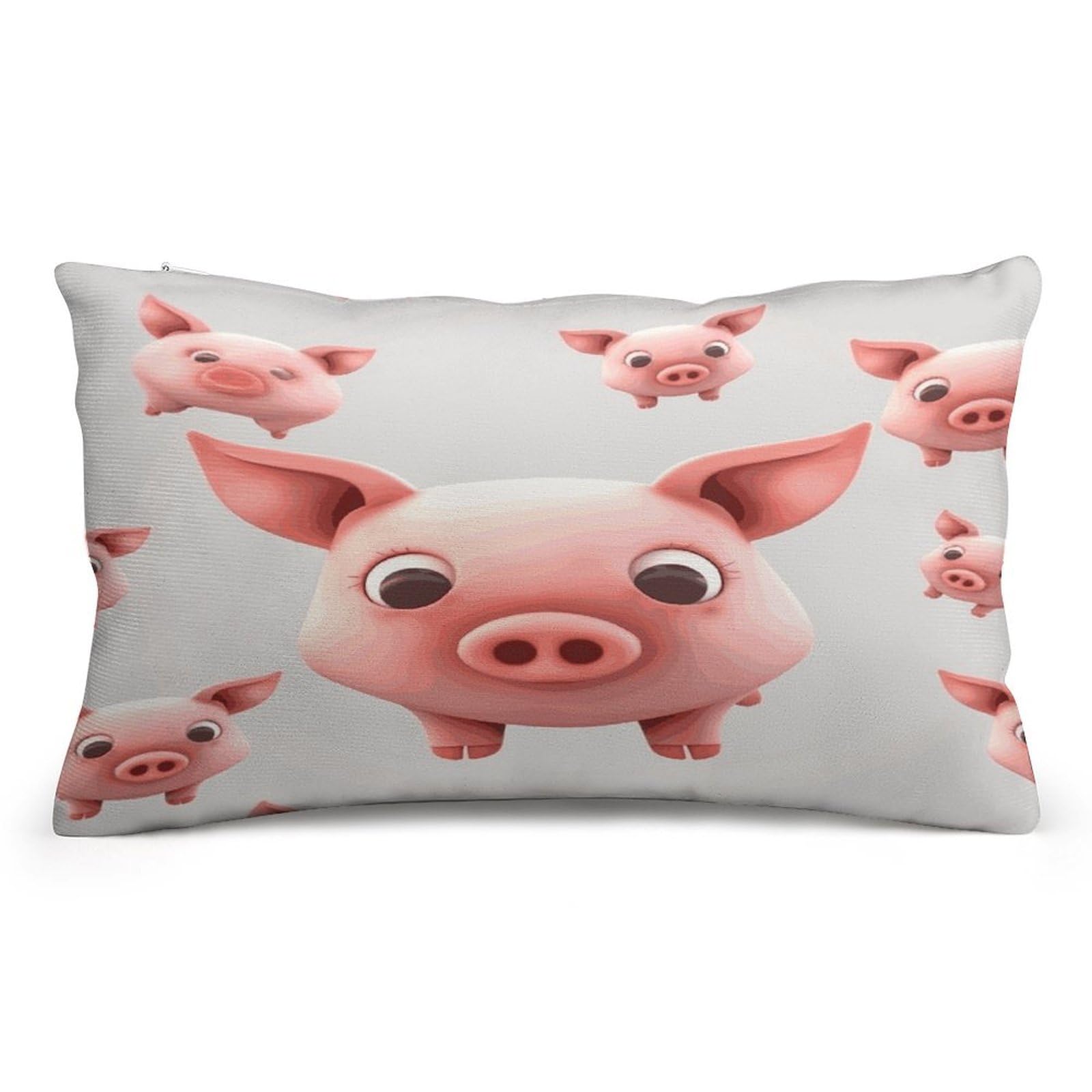 Wsoihfec Style Smiling (10) Throw Pillow Covers Decorative, Pillow Cases Soft Plush, Modern Farmhouse Boho Cushion Cover For Bed Couch Sofa Living Room Spring Decor8 X12
