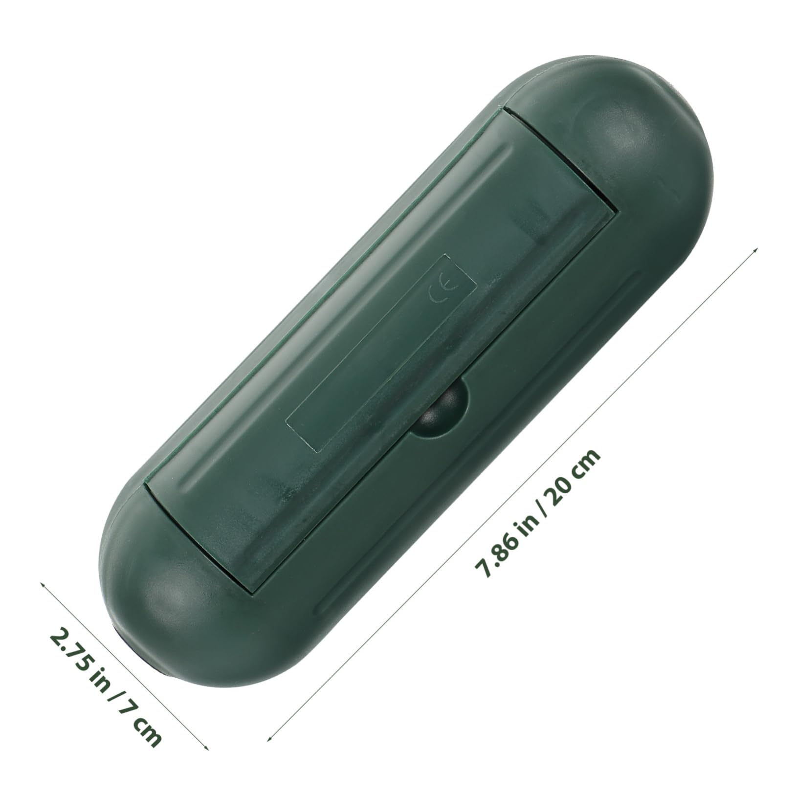 Holibanna 1Pc Weatherproof Cable Box Heavy Duty Electrical Extension Cord Cover for Outdoor Use Protects Connections from Rain for Holiday Lights Landscape Lighting