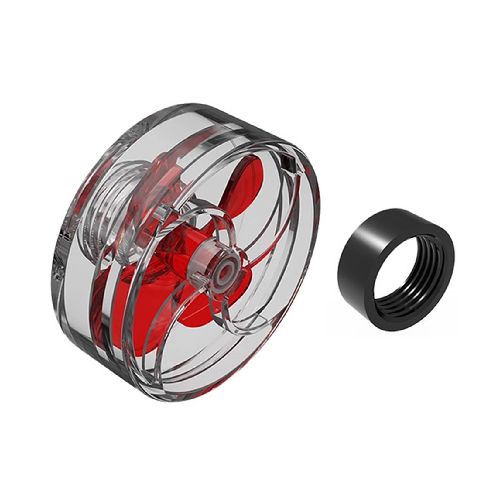 Kit di ventole rotanti automatiche a 4 palette per acquari per la circolazione dell'acqua e gli acquari accessori per acquari