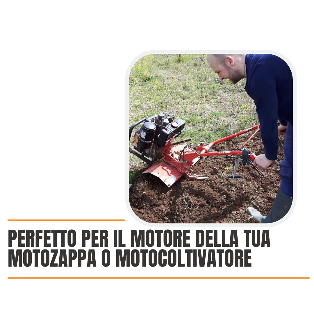 Marmitta Silenziatore compatibile motore Lombardini diesel modelli 6LD325 6LD360 6LD400 6LD435 LDA520 LDA530 per motozappa e motocoltivatore